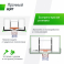 Баскетбольный щит UNIX Line B-Backboard-PC 50"x32" R45 - 4