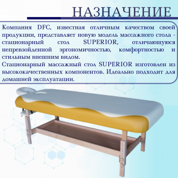 Массажный стол DFC SUPERIOR TS100 - 3